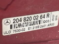 Světlo pravé zadní Mercedes-benz Class C (W204) 2007 - 2015 2048200264R