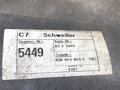 Lišta prahová levá Audi A7 Sportback (4GA, 4GF) 2010 - 2018 4G8853855E