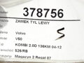 Zámek zadní levý Volvo V50 (545) 2003 - 2012 30753668