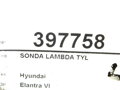 Sonda lambda zadní Hyundai Elantra VI Sedan (AD, ADA) 2015 - 2022 39210-2B325