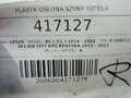 Plast kryt kolejnice sedadla Lexus RC (_C1_) 2014 - 2022 72158-53080
