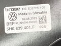 Stahovačka okna levá zadní VW Golf Viii (CD1) 2019 - 2022 5H0839401F