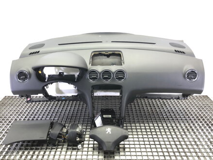 Palubní deska / kokpit polštáře hlavové airbagy pásy sada Peugeot 308 I (4A_, 4C_) 2007 - 2016 96810154ZD 96559939ZD