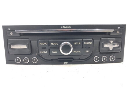 Rádio Citroen C4 Grand Picasso I (UA_) 2006 - 2013 96737708XT