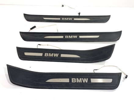 Lišty kryty / nástavce prahové sada LED BMW 5 Gran Turismo (F07) 2009 - 2017 7193470