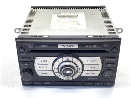 Rádio Nissan Qashqai / Qashqai + 2 I (J10, NJ10, JJ10E) 2006 - 2014 28185-JG400