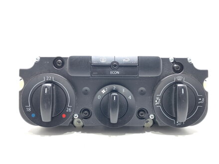 Panel ovládání ventilace VW Touran (1T1, 1T2) 2003 - 2010