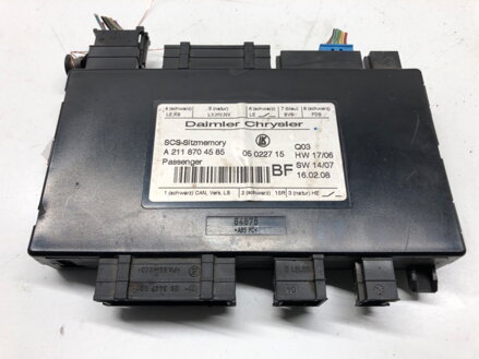 Modul sedadla levý Mercedes-benz Class M (W164) 2005 - 2012 A2118704585