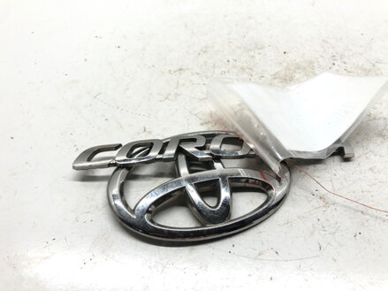Znak / emblém logo víka kufru zadní logo Toyota Corolla Sedan (_E21_) 2019 - 2022