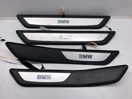 Kryty / nástavce lišty prahové BMW 7 (F01, F02, F03, F04) 2008 - 2015 9119798