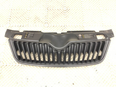 Maska chladiče grill Skoda Fabia II (542) 2006 - 2014 5J0853668B