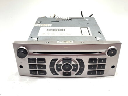 Rádio Peugeot 407 SW (6E_) 2004 - 2011 9660647677
