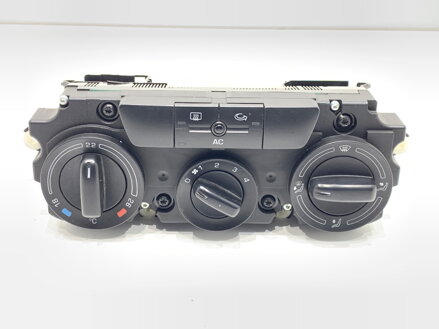 Panel ovládání ventilace Skoda Octavia II Combi (1Z5) 2004 - 2013