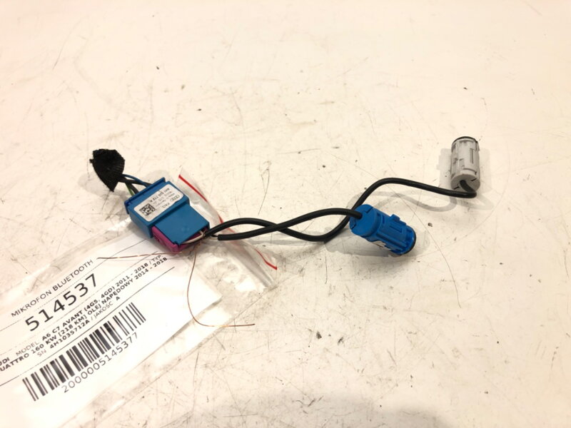 Mikrofon bluetooth Audi A6 C7 Avant (4G5, 4GD) 2011 - 2018 4H1035712A