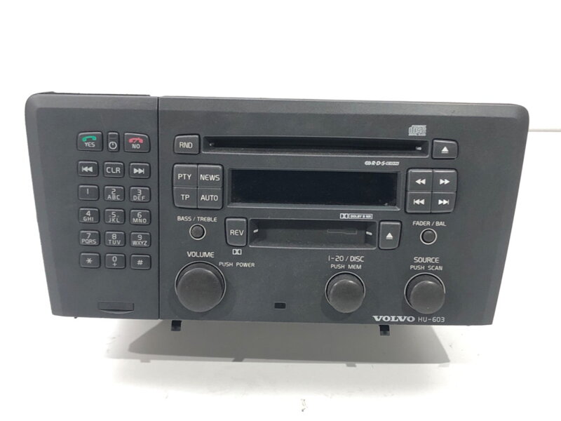 Rádio Volvo S60 I (384) 2000 - 2010 8651152