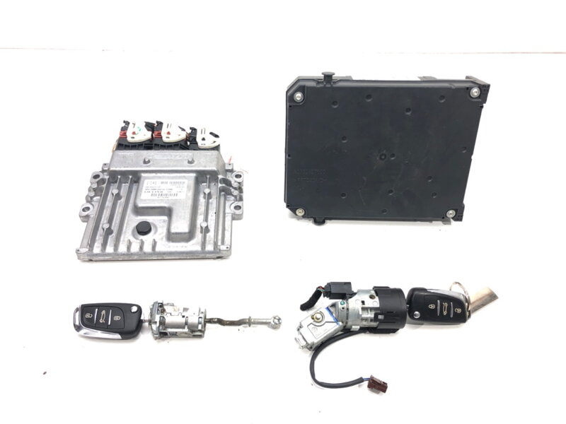 Sada startovací spínací skříňka počítač BSI vložka zámku přední levá Citroen DS4 (NX_) 2011 - 2015 9677563880 9665547480