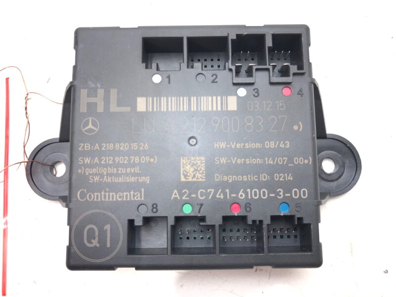 Modul dveře Mercedes-benz Class E (W212) 2009 - 2016 A2129008327