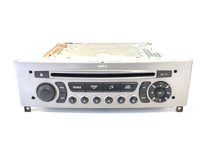 Rádio Peugeot 308 I (4A_, 4C_) 2007 - 2016 96647511XH