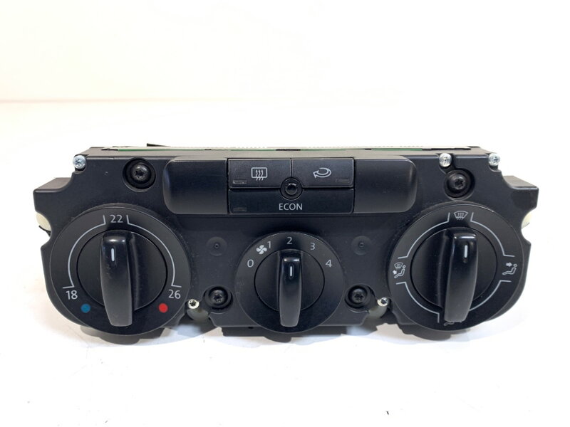 Panel ovládání ventilace VW Golf V (1K1) 2003 - 2010