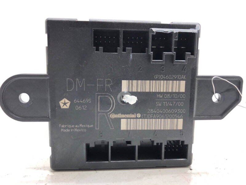 Modul dveře přední pravé Jeep Grand Cherokee IV (WK, WK2) 2010 - 2022 04602910AK