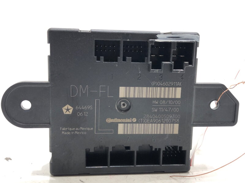 Modul dveře přední levé Jeep Grand Cherokee IV (WK, WK2) 2010 - 2022 04602911AK