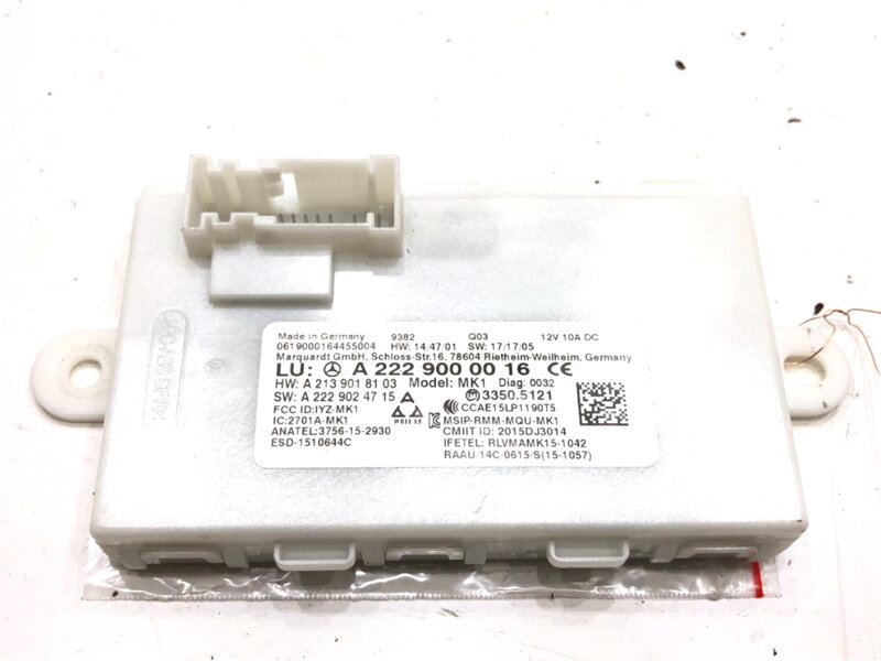 Modul keyless Mercedes-benz GLC (X253) 2015 - 2022 A2229000016