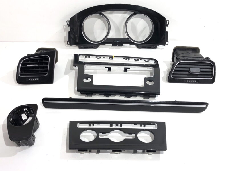 Lišty dekor palubní desky / kokpitu VW Golf VII (5G1, BQ1, BE1, BE2) 2012 - 2022 5G0857059 5G1819743D