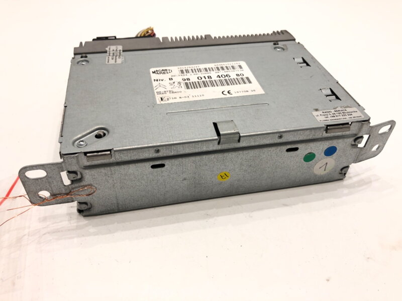 Rádio Peugeot 208 I (CA_, CC_) 2012 - 2022 9801840680