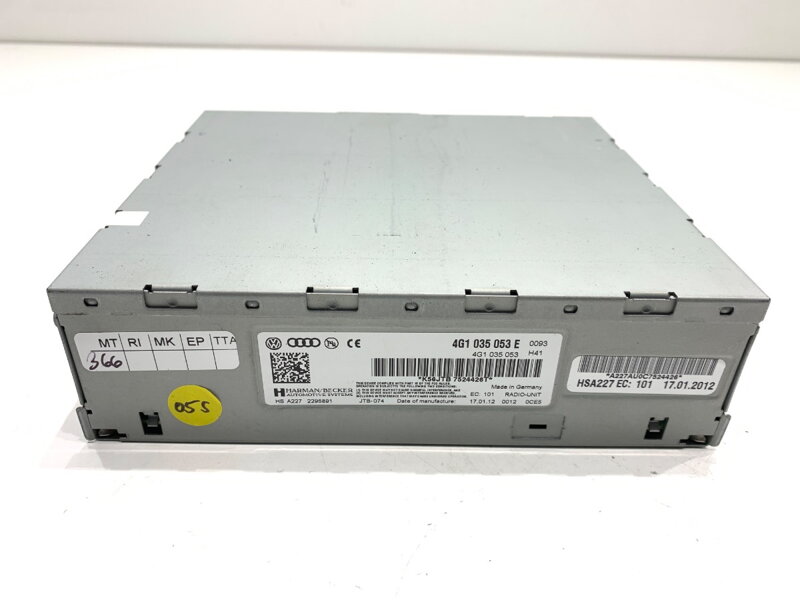 Tuner rádia Audi A7 Sportback (4GA, 4GF) 2010 - 2018 4G1035053E