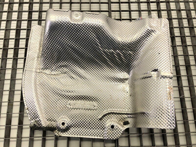 Kryt tepelná Mercedes-benz GLE (V167) 2018 -