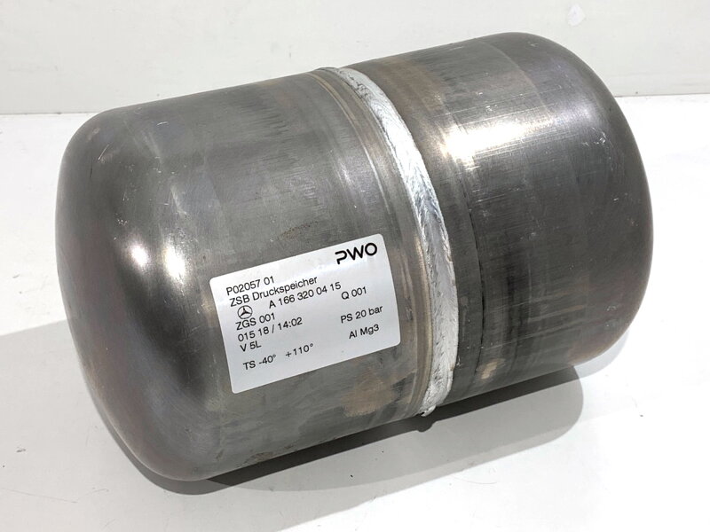 Nádrž vzduchu zavěšení Mercedes-benz GLE (W166) 2015 - 2018 A1663200415