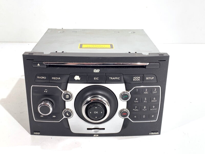 Rádio Citroen C5 III (RD_) 2008 - 2022 96738861ZD