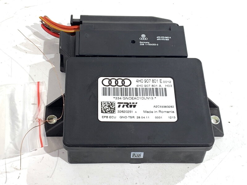 Modul ruční brzdy Audi A8 D4 (4H2, 4H8, 4HC, 4HL) 2009 - 2018 4H0907801E