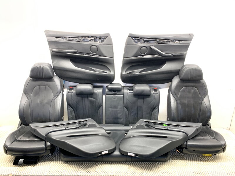 Sedadla lavice / sedačka tapecírungy sada BMW X6 (F16, F86) 2014 - 2019