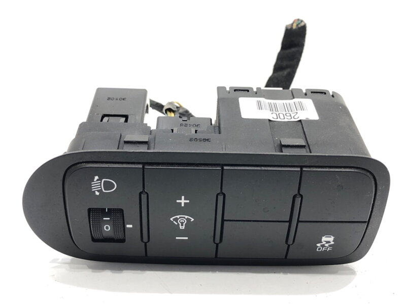Přepínač regulace světel KIA Carens IV 2013 - 2022 299120322