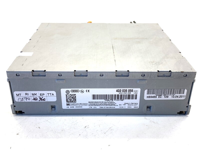 Rádio Audi Q5 (8RB) 2008 - 2017 4G0035056
