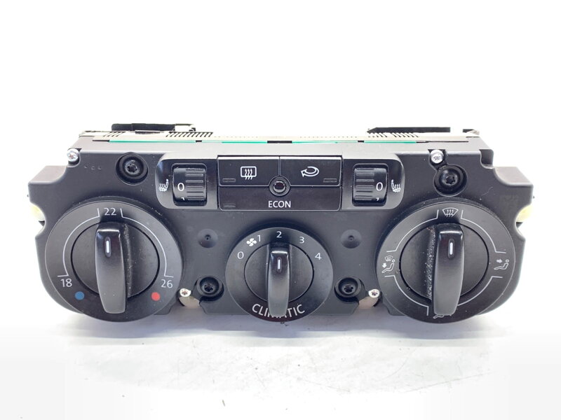 Panel ovládání ventilace VW Golf V (1K1) 2003 - 2010