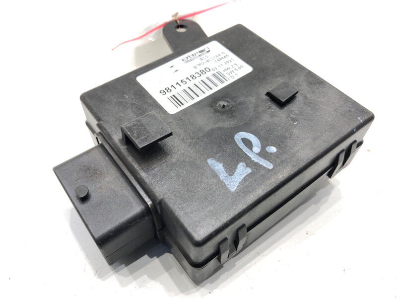Modul sedadla Peugeot 3008 SUV (MC_, MR_, MJ_, M4_) 2016 - 2022 9811518380