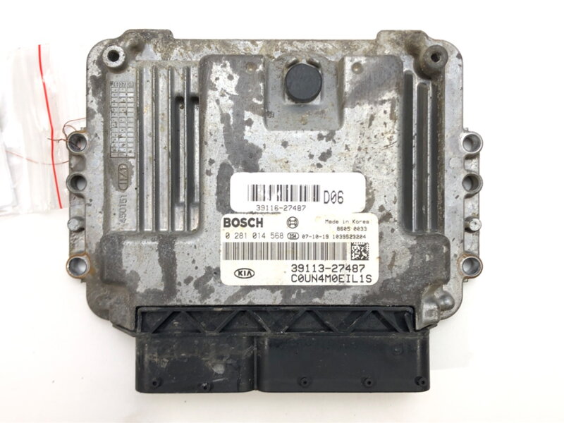 Řídicí jednotka motoru KIA Carens III (MPV) (UN) 2006 - 2022 0281014568 39113-27487