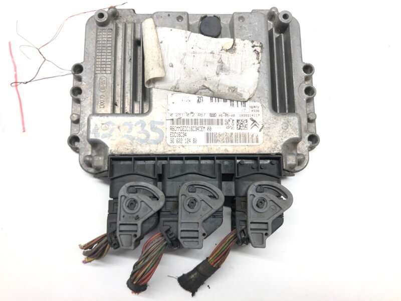 Řídicí jednotka motoru Peugeot 207 (WA_, WC_) 2006 - 2015 9662212480