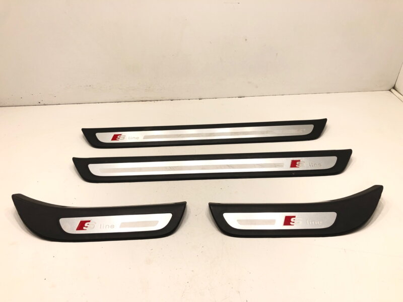 Lišty prahové kryty / nástavce sada s-line Audi Q5 (8RB) 2008 - 2017 8R0853374C 8R0853373C