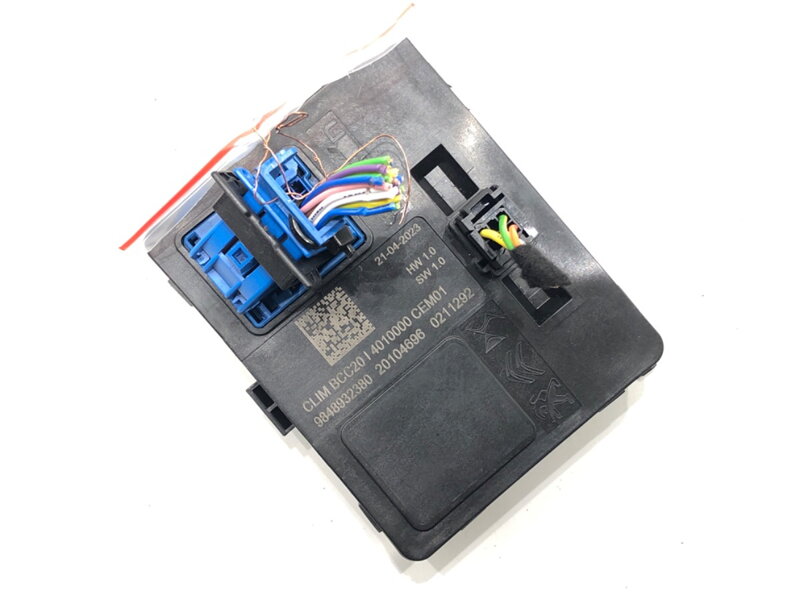 Modul klimatizace Peugeot 208 II (UB_, UP_, UW_, UJ_) 2019 - 2022 9848932380