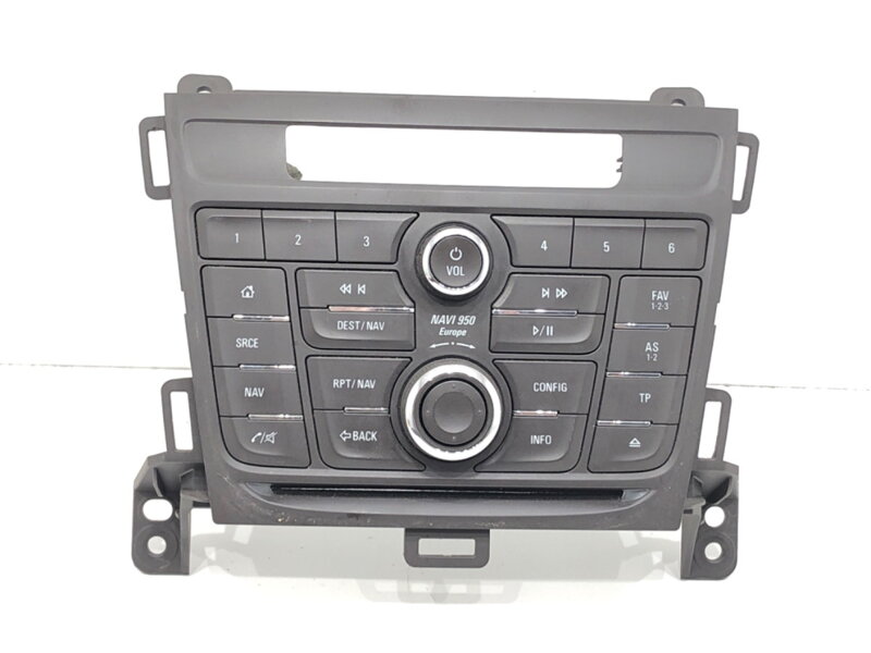 Panel ovládání rádia Opel Zafira Tourer C (P12) 2011 - 2022 13406658
