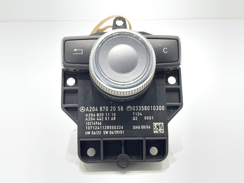 Ovladač navigace Mercedes-benz Class C (W204) 2007 - 2015 A204870205