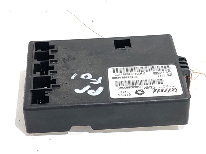 Modul vyhřívání sedadla Jeep Grand Cherokee IV (WK, WK2) 2010 - 2022 05026633AL