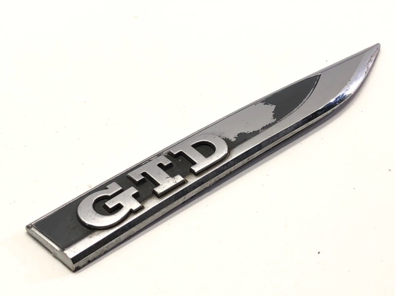 Znak / emblém blatníku GTD pravý VW Golf VII (5G1, BQ1, BE1, BE2) 2012 - 2022