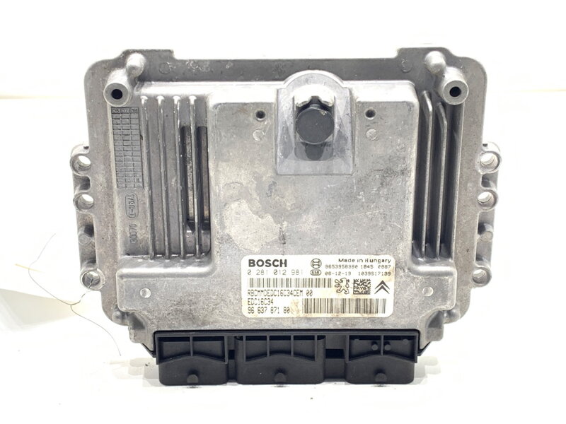 Řídicí jednotka motoru Citroen C4 Picasso I (MPV) (UD_) 2006 - 2015 9663787180