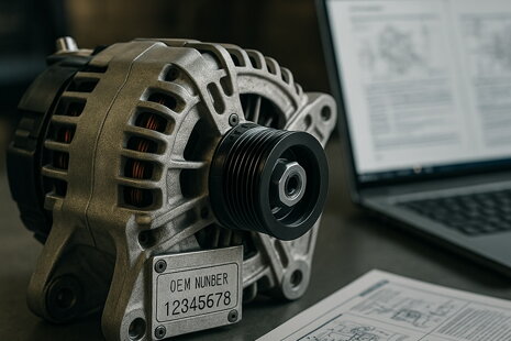 Proč jsou OEM čísla klíčem ke správným náhradním dílům